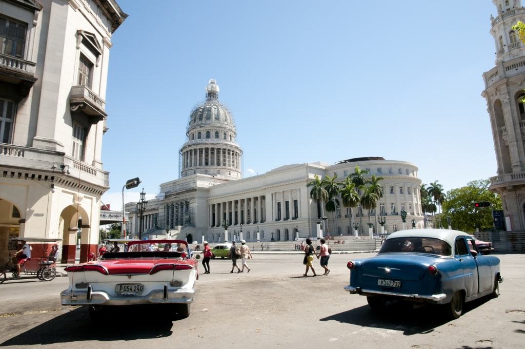 Oldtimers in Havana, Cuba