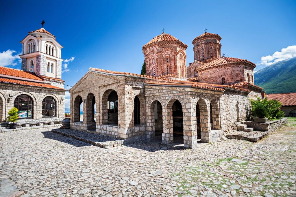 Sveti Naum klooster bij Ohrid, Macedonië