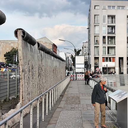 De Berlijnse Muur in Berlijn, Duitsland