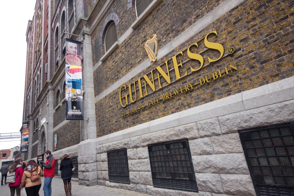 Guinness Storehouse in Dublin, Ierland