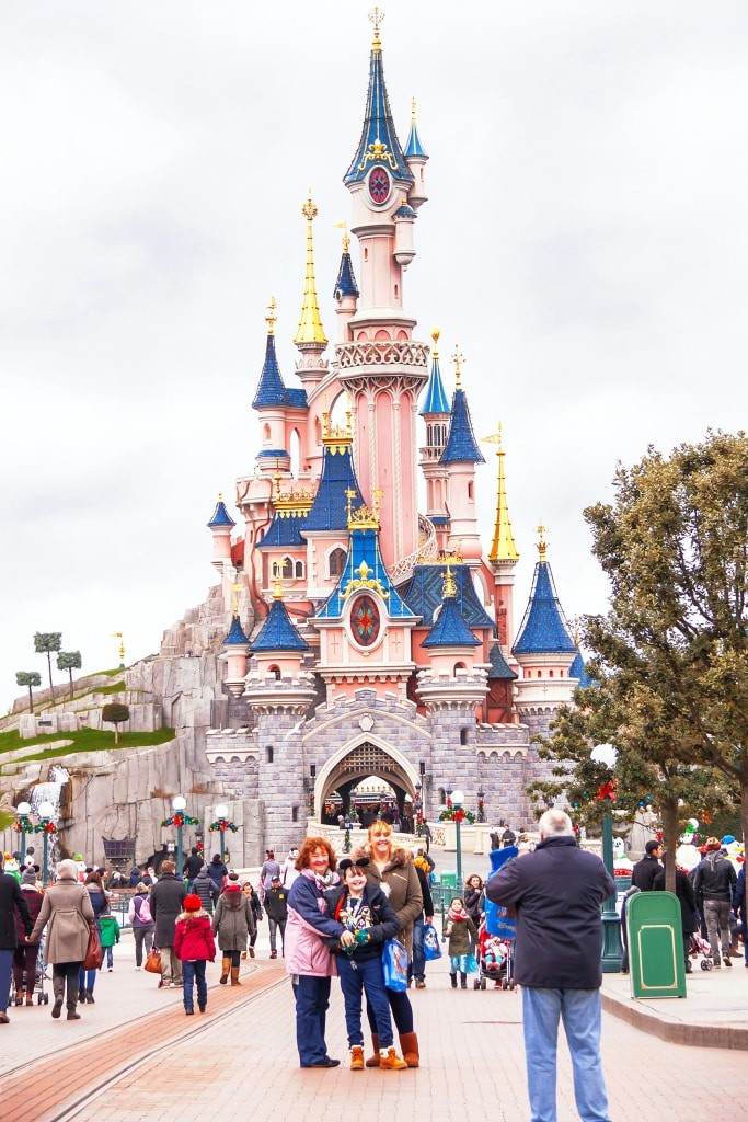 Kasteel van Doornroosje in Disneyland Parijs, Frankrijk