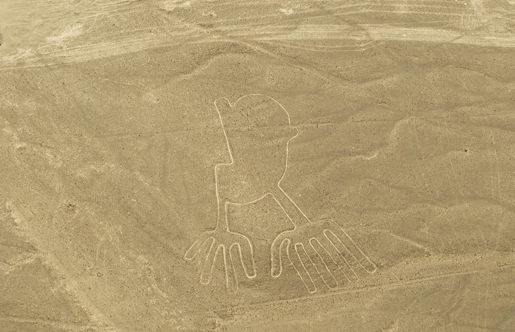 Nazcalijnen bij Nazca, Peru
