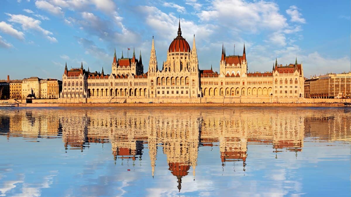 Parlementsgebouw in Boedapest, Hongarije