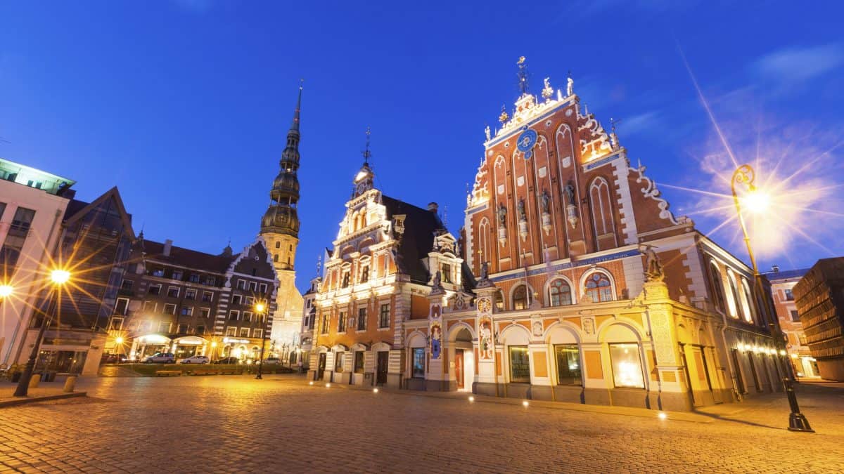 Stadscentrum van Riga, Letland