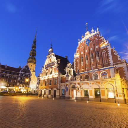 Stadscentrum van Riga, Letland
