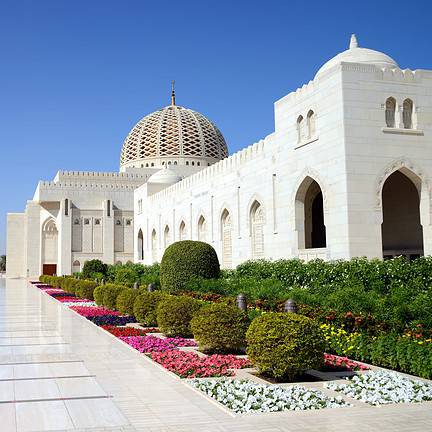 Sultan Qaboes-moskee in Muscat, Oman