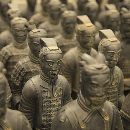 Terracotta leger in Xi'an, China