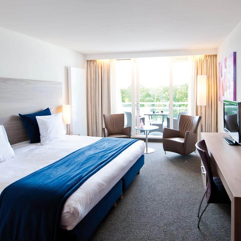 Deluxe kamer in hotel Sanadome Nijmegen, Nederland