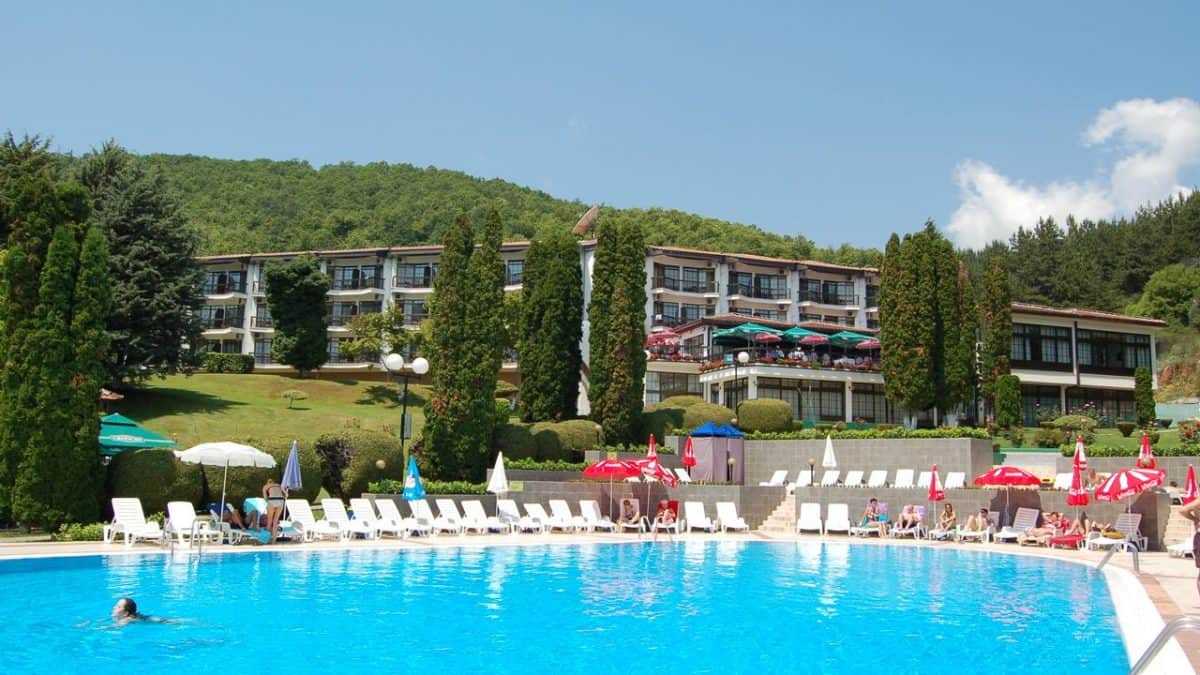 Makpetrol Hotel in Ohrid, Macedonië
