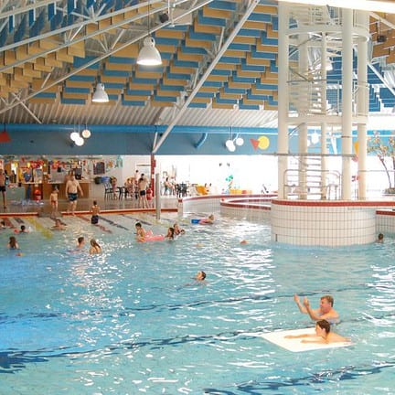 Zwembad in Kustpark Texel in De Koog, Waddeneilanden