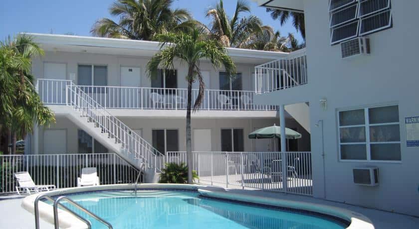 Zwembad Summerland Suites in Fort Lauderdale, Florida, Amerika