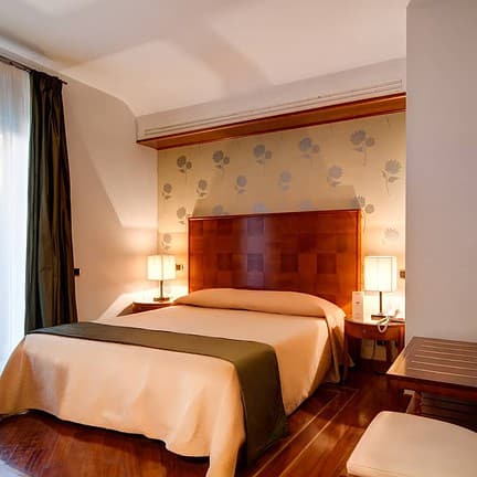 Hotelkamer van Hotel Delle Nazioni in Florence, Italië