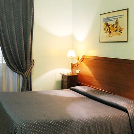 Hotelkamer van Hotel Fiori in Rome, Italië