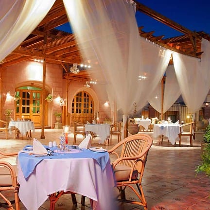 Restaurant van Akassia Swiss Resort in Marsa Alam, Egypte