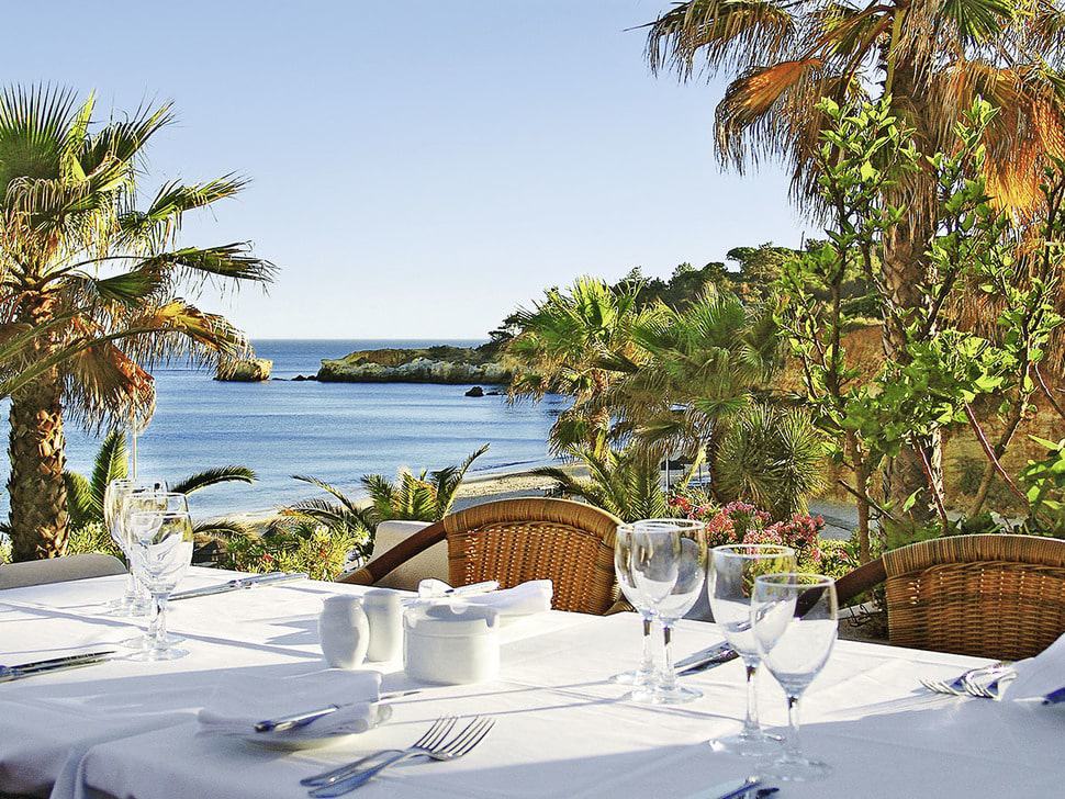 Restaurant in Grande Real Santa Eulalia Resort & Spa in Albufeira, Algarve, Portugal