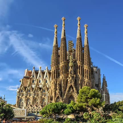 Sagrada Familia in Barcelona, Spanje
