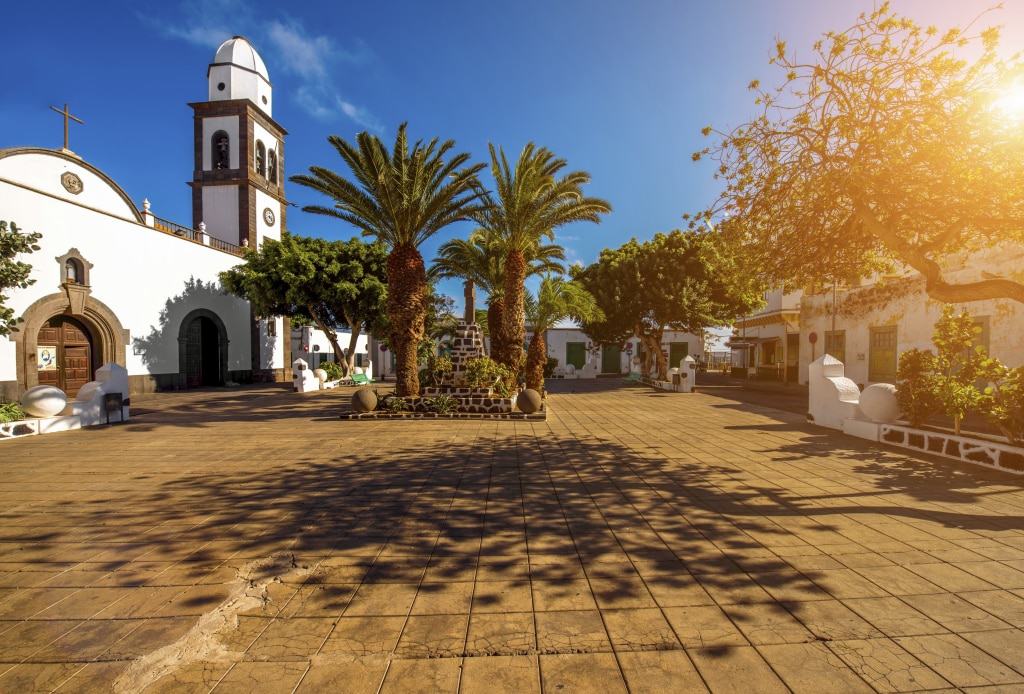San Gines kerk op Lanzarote