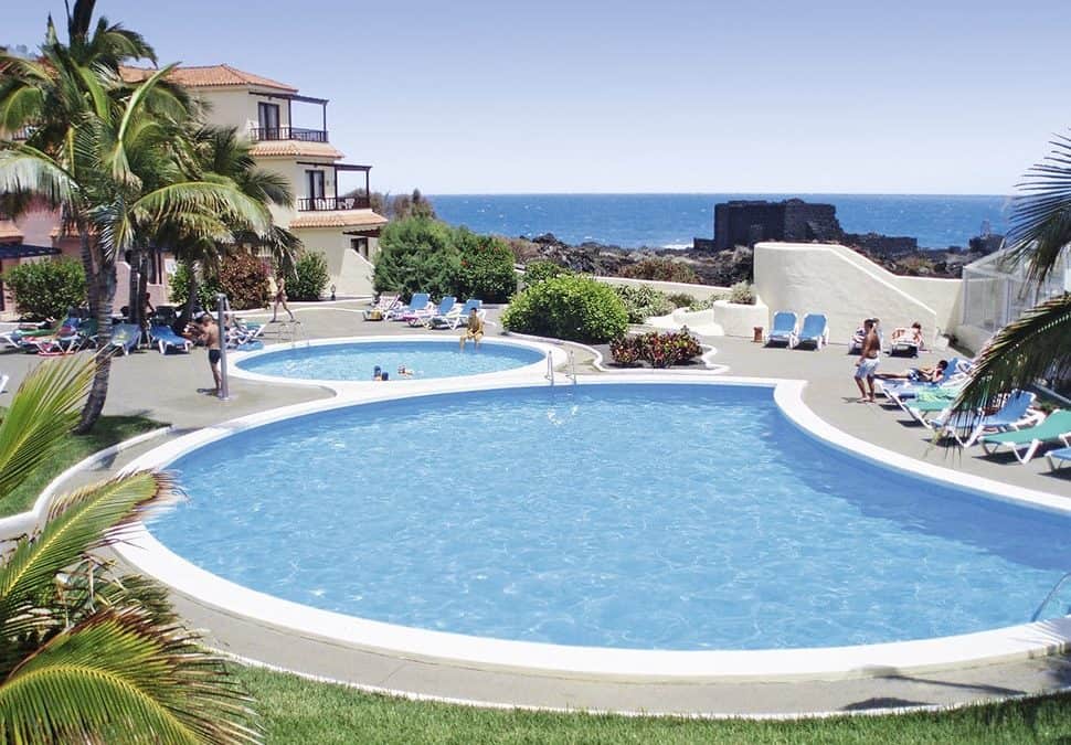 Zwembad Appartementen Lago Azul in Los Cancajos, La Palma