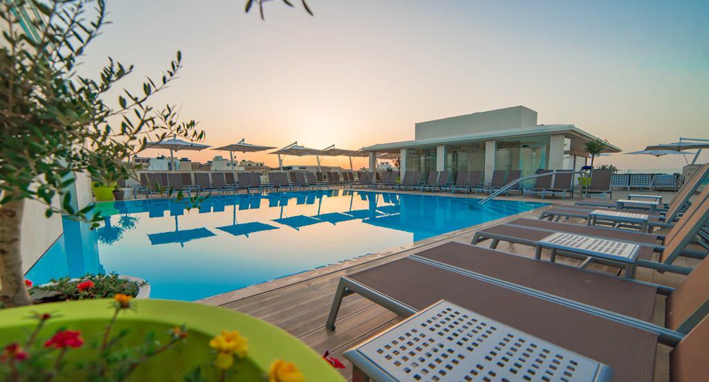 Zwembad van Hotel Maritim Antonine in Mellieħa, Malta