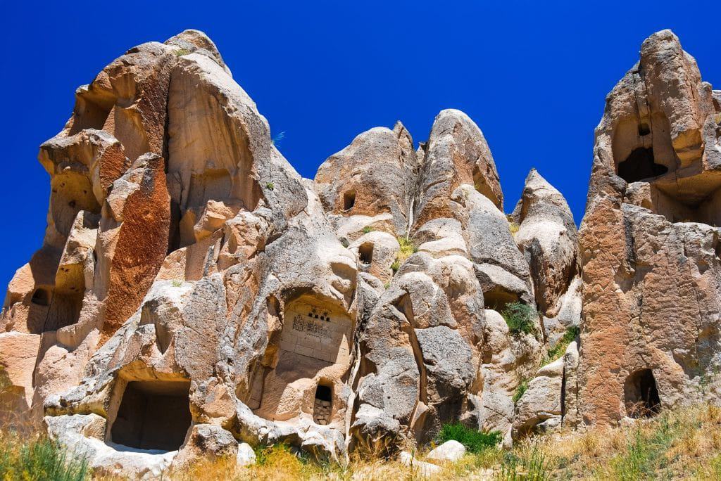 Grotwoningen in Cappadocië, Turkije