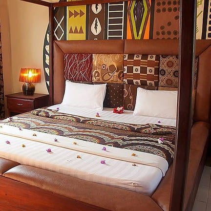 Hotelkamer van Bamboo Hotel in Kololi, Gambia