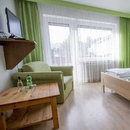 Hotelkamer van Berghotel Willingen in Sauerland, Duitsland