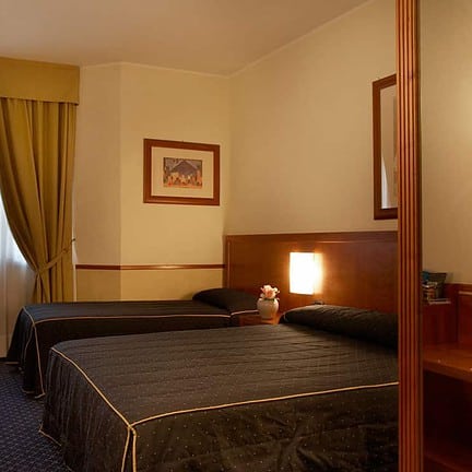 Hotelkamer van Hotel Pacific Fortino in Turijn, Italië