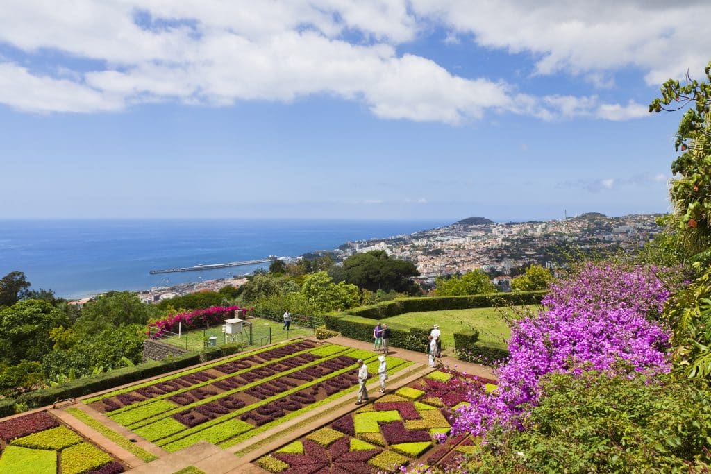 Botanische tuin op Madeira, Canarische Eilanden