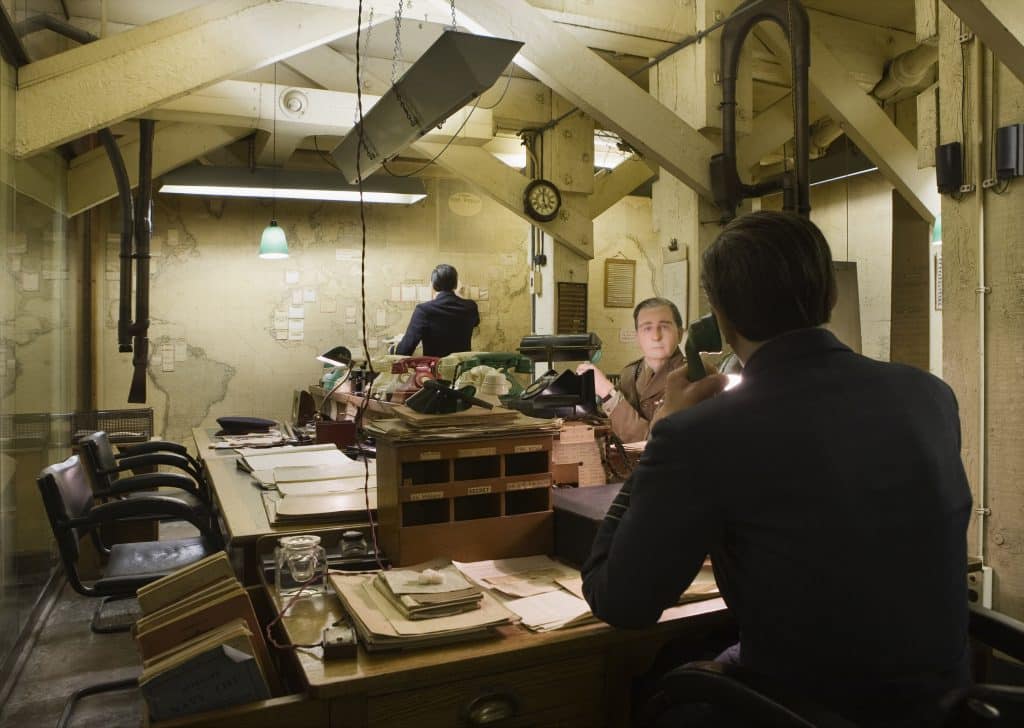 Churchill War Rooms in Londen, Engeland