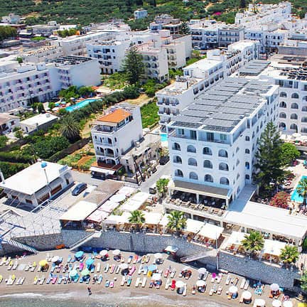 Glaros Beach Hotel in Chersonissos, Griekenland