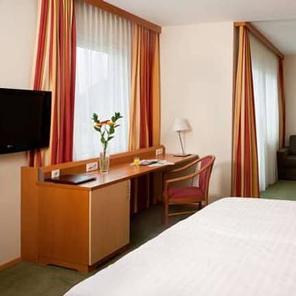 Hotelkamer van Hotel Lucia in Wenen, Oostenrijk