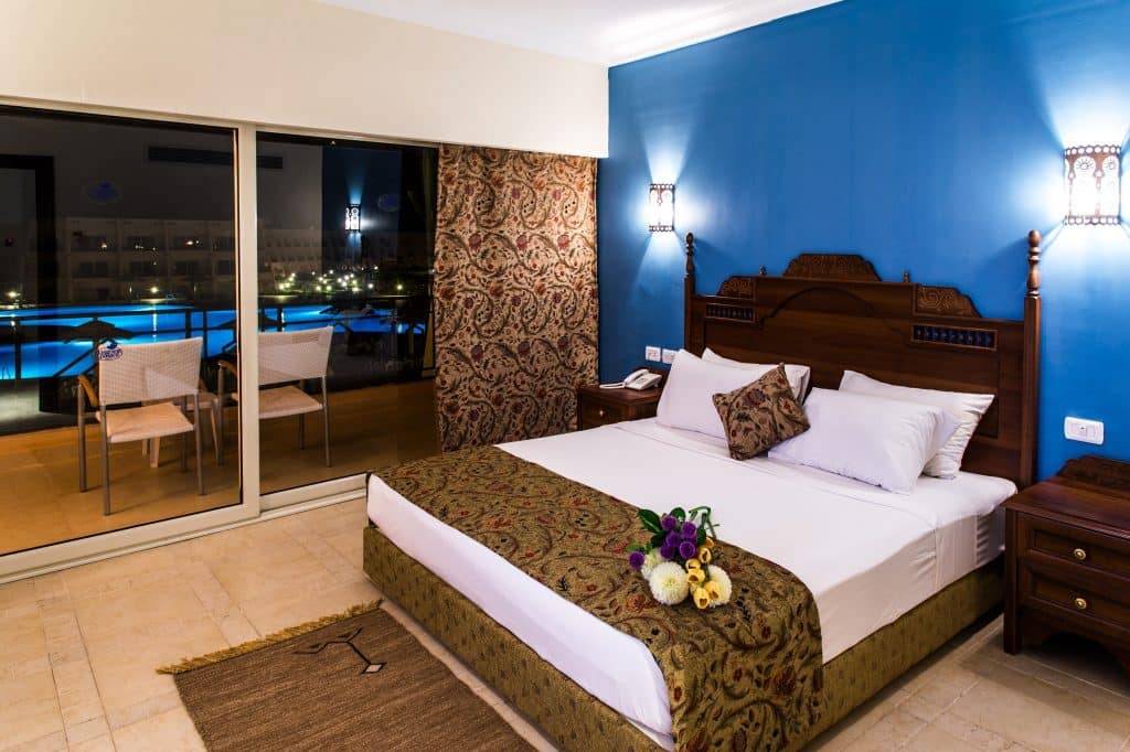 Hotelkamer van Jasmine Palace Resort & Spa in Hurghada, Egypte