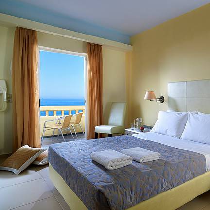 Hotelkamer van Sissi Bay Hotel in Sissi, Kreta