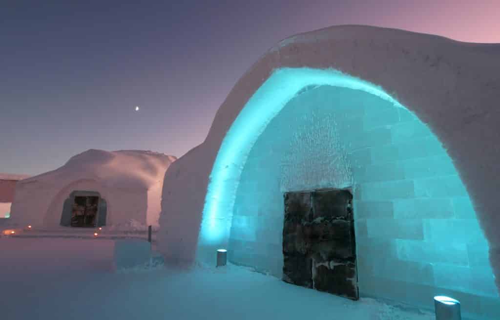 Icehotel in Jukkasjarvi, Sweden