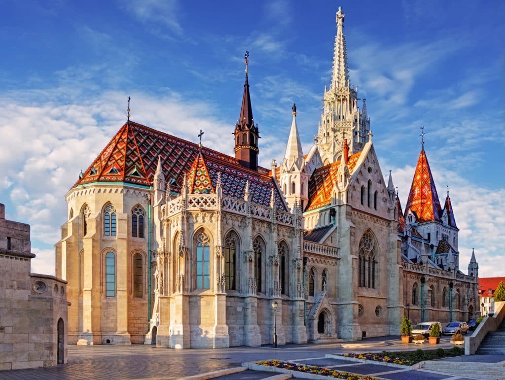 Matthiaskerk in Boedapest, Hongarije
