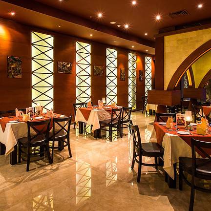 Restaurant van Jasmine Palace Resort & Spa in Hurghada, Egypte