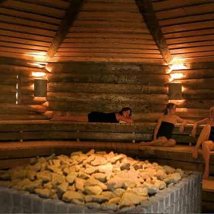 Sauna van Wellness Resort Elysium in Bleiswijk, Zuid-Holland