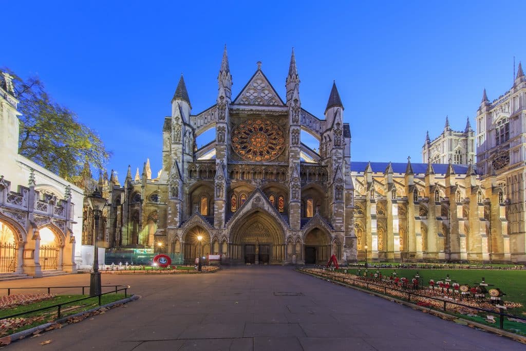 Westminster Abbey in Londen, Engeland