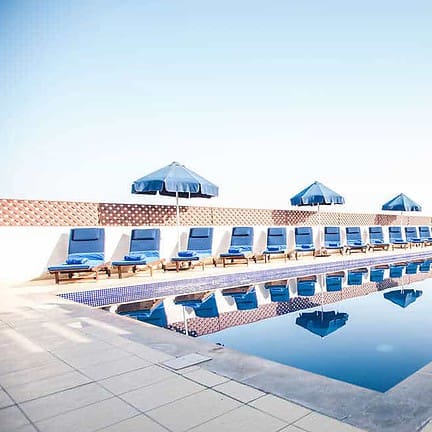 Zwembad van Hotel Citymax Bur Dubai in de Verenigde Arabische Emiraten
