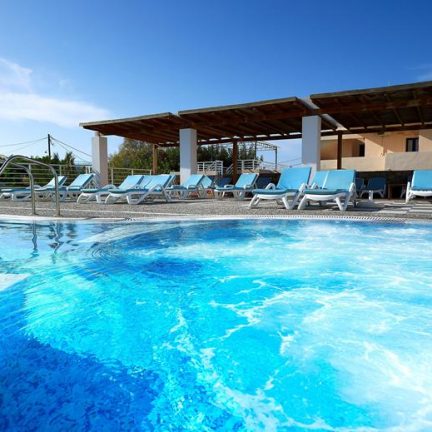 Zwembad van Sissi Bay Hotel in Sissia, Kreta, Griekenland