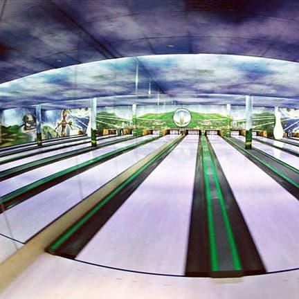 Bowlingbaan van Fair Resort Hotel in Jena, Duitsland