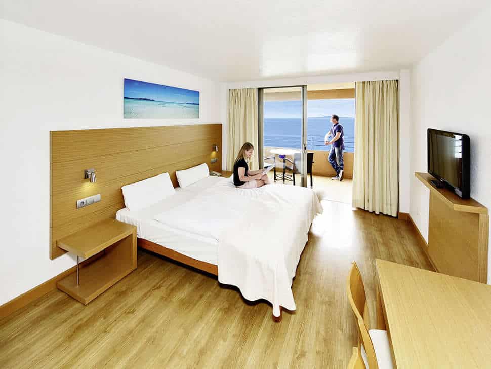 Hotelkamer van Allsun Pil-lari Playa  in Playa de palma, Mallorca