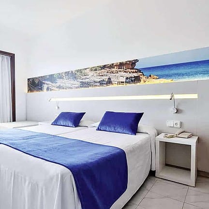 Hotelkamer van Azuline Bergantin in San Antonio, Ibiza