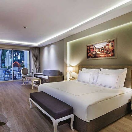 Hotelkamer van Bellis Deluxe Hotel in Belek, Turkije