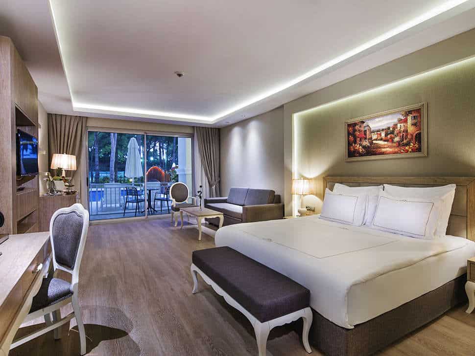 Hotelkamer van Bellis Deluxe Hotel in Belek, Turkije
