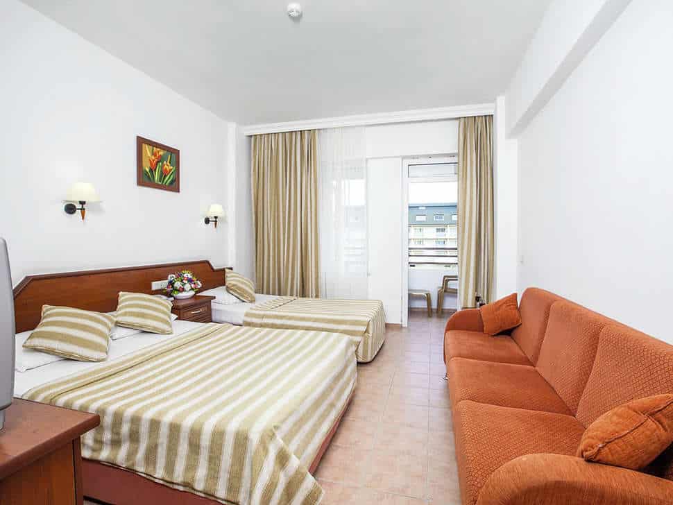 Hotelkamer van Eftalia Resort in Alanya, Turkije