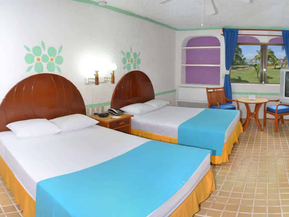 Hotelkamer van Hotel Cancun Clipper Club in Cancún, Mexico
