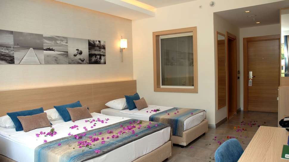 Hotelkamer van Kervansaray Resort Marmaris in Marmaris, Turkije