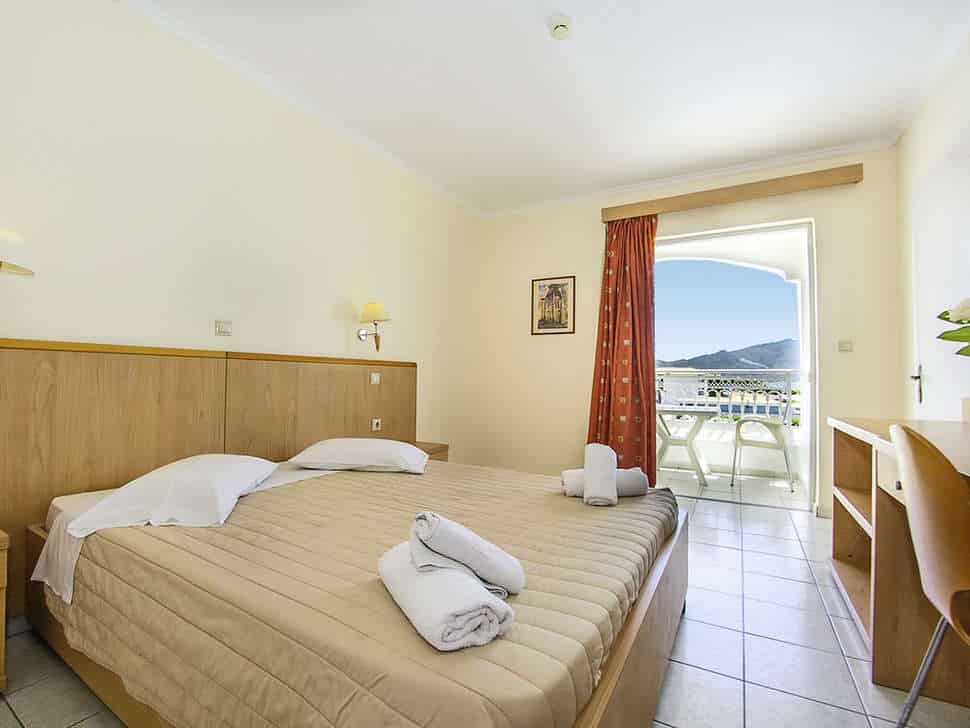 Hotelkamer van Poseidon Beach resort in Laganas, Zakynthos