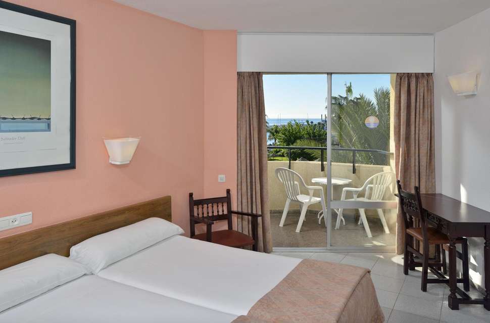 Hotelkamer van Sol Timor in Torremolinos, Costa del Sol, Spanje